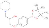 1-(Piperidin-1-yl)-3-(4-(4,4,5,5-tetramethyl-1,3,2-dioxaborolan-2-yl)phenoxy)propan-2-ol