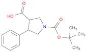 4-Phenyl-1,3-pyrrolidinedicarboxylic acid 1-(tert-butyl) ester