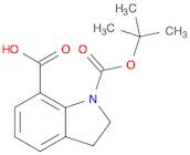 1-(tert-Butoxycarbonyl)indoline-7-carboxylic acid