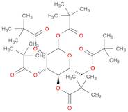 (3S,4S,5R,6R)-6-((Pivaloyloxy)methyl)tetrahydro-2H-pyran-2,3,4,5-tetrayl tetrakis(2,2-dimethylpr...