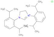 1H-Imidazolium, 1,3-bis[2,6-bis(1-methylethyl)phenyl]-4,5-dihydro-, chloride (1:1)