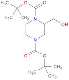 Di-tert-butyl 2-(hydroxymethyl)piperazine-1,4-dicarboxylate