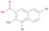 4,7-Dibromo-3-hydroxy-2-naphthoic acid