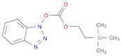 1-[2-(Trimethylsilyl)ethoxycarbonyloxy]benzotriazole