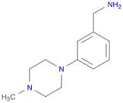 1-[3-(4-Methylpiperazin-1-yl)phenyl]methanamine