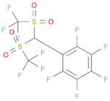 1-[BIS(TRIFLUOROMETHANESULFONYL)METHYL]-2,3,4,5,6-PENTAFLUOROBENZENE