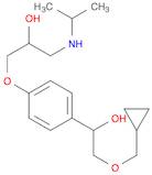 1-(4-(2-(Cyclopropylmethoxy)-1-hydroxyethyl)phenoxy)-3-(isopropylamino)propan-2-ol