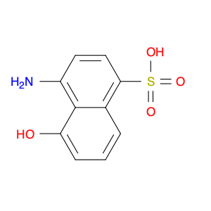 4-Amino-5-hydroxynaphthalene-1-sulfonic acid