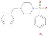 1-Benzyl-4-(4-bromophenylsulfonyl)piperazine