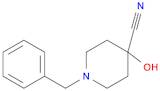 1-Benzyl-4-hydroxypiperidine-4-carbonitrile