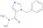 1-Benzyl-N,N-dimethyl-1H-imidazole-5-carboxamide