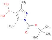 (1-(tert-Butoxycarbonyl)-3,5-dimethyl-1H-pyrazol-4-yl)boronic acid