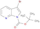 tert-Butyl 3-bromo-1H-pyrrolo[2,3-b]pyridine-1-carboxylate