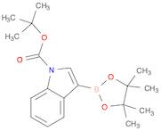 tert-Butyl 3-(4,4,5,5-tetramethyl-1,3,2-dioxaborolan-2-yl)-1H-indole-1-carboxylate