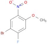 1-Bromo-2-fluoro-4-methoxy-5-nitrobenzene