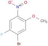 1-Bromo-2-fluoro-5-methoxy-4-nitrobenzene