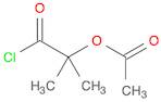 1-Chloro-2-methyl-1-oxopropan-2-yl acetate