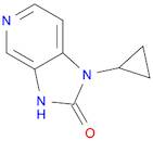 1-Cyclopropyl-1,3-dihydro-2H-imidazo[4,5-c]pyridin-2-one