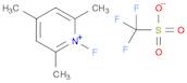 1-Fluoro-2,4,6-trimethylpyridin-1-ium trifluoromethanesulfonate