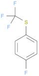 1-FLUORO-4-(TRIFLUOROMETHYLTHIO)BENZENE