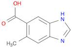 1H-Benzimidazole-5-carboxylicacid,6-methyl-(9CI)