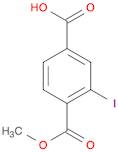 3-Iodo-4-(methoxycarbonyl)benzoic acid