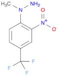 1-Methyl-1-(2-nitro-4-(trifluoromethyl)phenyl)hydrazine