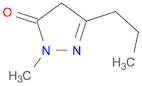 1-Methyl-3-propyl-1H-pyrazol-5(4H)-one