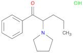 1-Phenyl-2-(pyrrolidin-1-yl)pentan-1-one hydrochloride