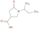 1-sec-Butyl-5-oxopyrrolidine-3-carboxylic Acid