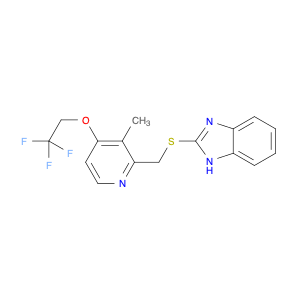 2-(((3-Methyl-4-(2,2,2-trifluoroethoxy)pyridin-2-yl)methyl)thio)-1H-benzo[d]imidazole