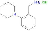 2-(1-PIPERIDYL)BENZYLAMINE HCL