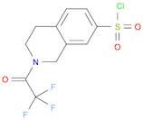 2-(2,2,2-Trifluoroacetyl)-1,2,3,4-tetrahydroisoquinoline-7-sulfonyl chloride