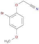 2-(2-Bromo-4-methoxyphenoxy)acetonitrile