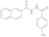 2-(2-NAPHTHOYL)-1-(P-TOLUOYL)HYDRAZINE