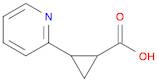 2-(Pyridin-2-yl)cyclopropanecarboxylic acid