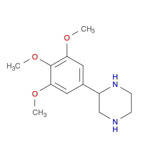 2-(3,4,5-Trimethoxyphenyl)piperazine