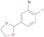 2-(3-Bromo-4-fluorophenyl)-1,3-dioxolane