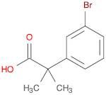 2-(3-Bromophenyl)-2-methylpropanoic acid