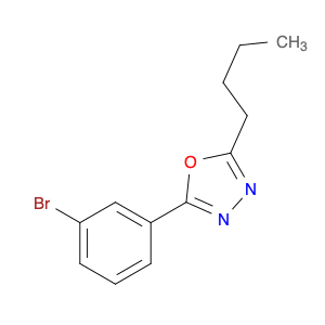 2-(3-Bromophenyl)-5-butyl-1,3,4-oxadiazole