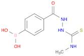 2-(4-Boronobenzoyl-N-methylhydrazinecarbothioamide