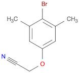 2-(4-Bromo-3,5-dimethylphenoxy)acetonitrile