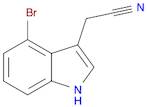 2-(4-Bromo-3-indolyl)acetonitrile