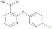 2-(4-Chlorophenoxy)nicotinic acid