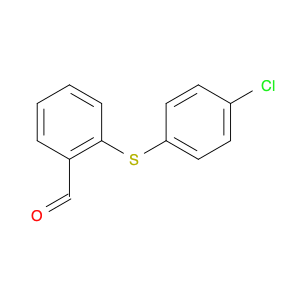 2-((4-Chlorophenyl)thio)benzaldehyde