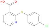 2-(4-CHLOROPHENYLTHIO)NICOTINIC ACID