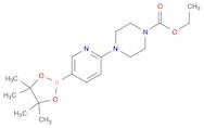 Ethyl 4-(5-(4,4,5,5-tetramethyl-1,3,2-dioxaborolan-2-yl)pyridin-2-yl)piperazine-1-carboxylate