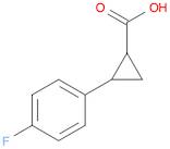 2-(4-Fluorophenyl)cyclopropanecarboxylic acid