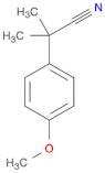 2-(4-Methoxyphenyl)-2-methylpropanenitrile