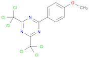 2-(4-Methoxyphenyl)-4,6-bis(trichloromethyl)-1,3,5-triazine